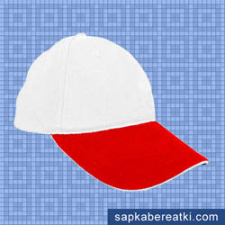 SB-54 Şapka / Beyaz-Kırmızı
