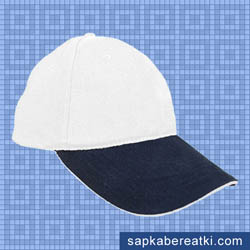 SB-55 Şapka / Beyaz-Lacivert