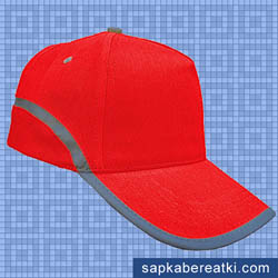SB-702 Şapka / Kırmızı (Şerit Fosforlu)
